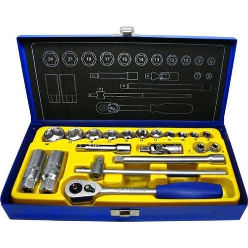 купить Набор ручных инструментов S&R 460323020 set de capete tubulare 20buc в Кишинёве 