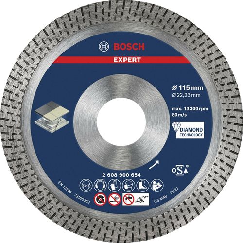 cumpără Disc de tăiere Bosch 2608900654 Disc de taiere cu diamant 115x1.4x10mm în Chișinău 