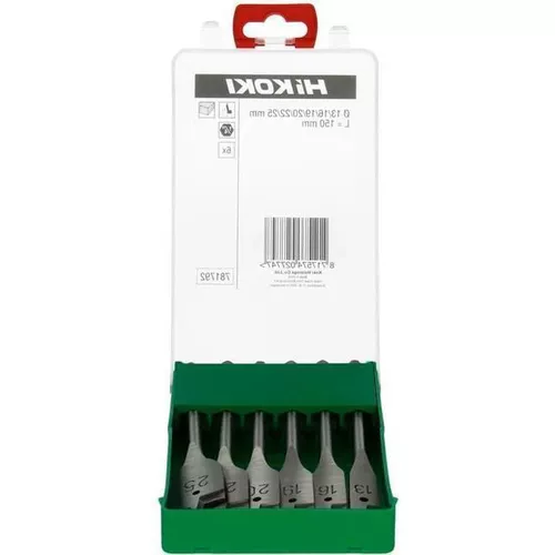 купить Набор головок, бит, насадок Hitachi-Hikoki 781792 набор перьевых свёрл 6шт в Кишинёве 