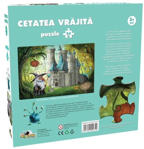 купить Головоломка Noriel NOR2310 Puzzle 54 pcs Cetatea Vrajita в Кишинёве 