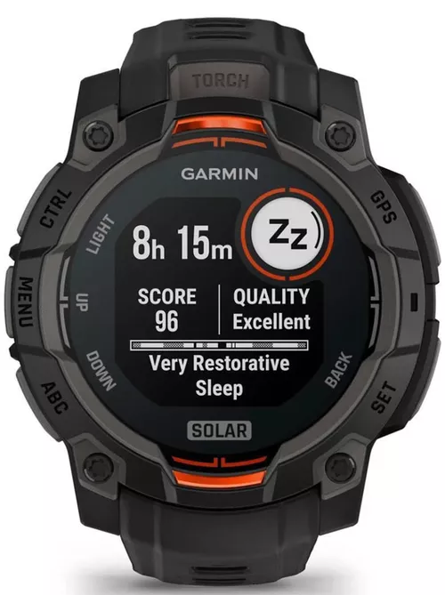 купить Смарт часы Garmin Instinct 3, 45 mm, Solar, Black (010-02934-00) в Кишинёве 