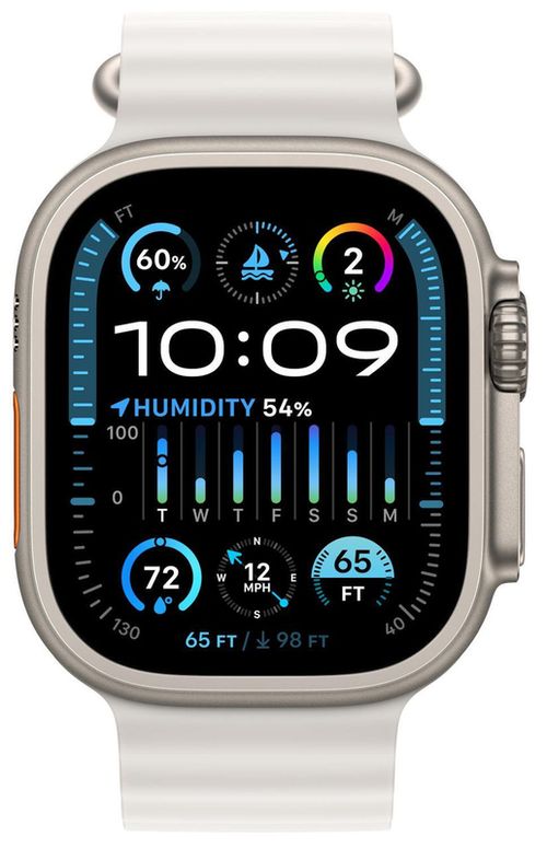cumpără Ceas inteligent Apple Watch Ultra 2 GPS + Cellular, 49mm White Ocean MREJ3 în Chișinău 