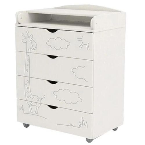 cumpără Comoda de infășat Eucalyptus DSK-J701 Jiraffe80 Alb în Chișinău 