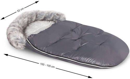 купить Транспорт для детей Colibro Plic (Matpol husă p/u sanie) Grey (Graphite) в Кишинёве 