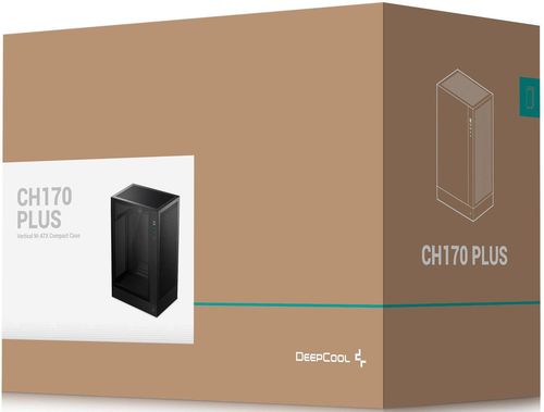 купить Корпус для ПК Deepcool CH170 PLUS Black в Кишинёве 