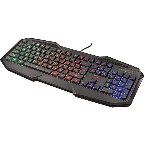 cumpără Tastatura Trust Gaming GXT 830-RW Avonn Keyboard, RU, 12 direct-access media keys, Anti-Ghosting, Gaming mode, USB, Black în Chișinău 