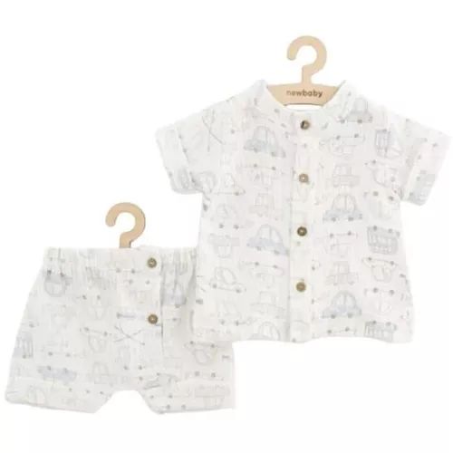 cumpără Haine pentru copii New Baby 55329 Рубашка и шорты 62 (3-6m) My Cars în Chișinău 