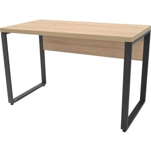 cumpără Masă de birou Deco B-120 (120 x 60cm) sonoma+cadru negru în Chișinău 