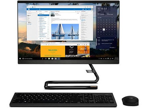 cumpără 21.5" Lenovo IdeaCentre AIO 3 22ADA05 Black, AMD Athlon Silver 3050U 2.-3.2GHz/4GB DDR4/SSD 256GB/AMD Radeon Graphics/Webcam HD/Speakers 2x3W/WiFi 802.11AC +Bluetooth 5.0/Gigabit LAN/21.5" FullHD WVA (1920x1080)/Keyboard&Mouse/No OS în Chișinău 