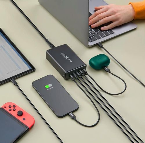 купить Зарядное устройство сетевое Hama 201978 5-Port USB Charging GaN 3xUSB-C 2xUSB-A PD 140W в Кишинёве 