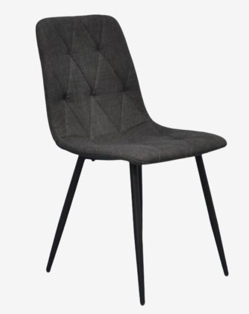 купить Комплект стол и стулья Evelin di Costacurta стол DT-404-3B + 3 стула YTC-080B Dark grey в Кишинёве 