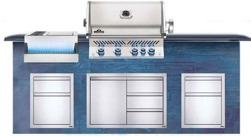 купить Мангал Napoleon BIPRO 500 incorporat, arzator cu infrarosu, inox (BIPRO500RBPSS) в Кишинёве 