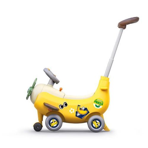 купить Толокар Hola Toys HE9983 Avion Banana 4în1 в Кишинёве 