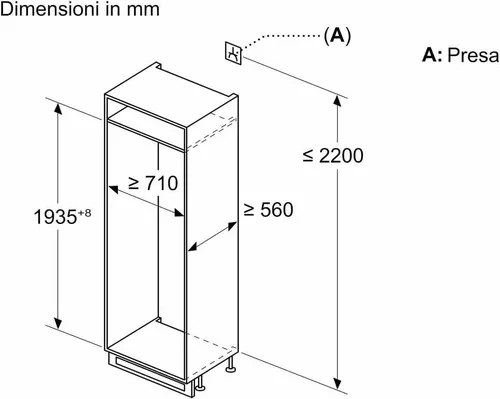 cumpără Frigider încorporabil Bosch KBN965SE0 în Chișinău 