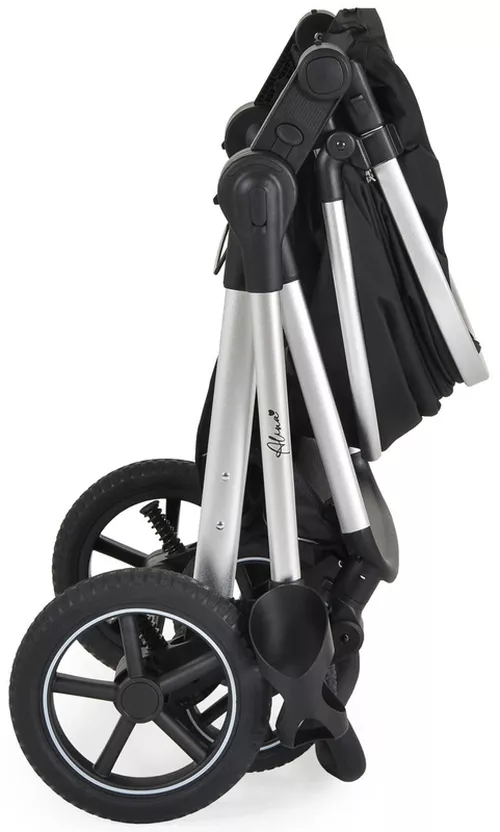 cumpără Сărucior pentru copii Moni Alina Black Onyx, 3in1 transformabil în Chișinău 