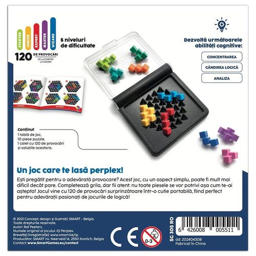 купить Настольная игра Ludicus Games SG 305RO IQ Perplex (Ro) в Кишинёве 