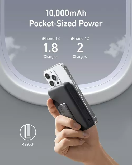 cumpără Acumulator extern USB (Powerbank) Anker 633 MagGo, negru în Chișinău 