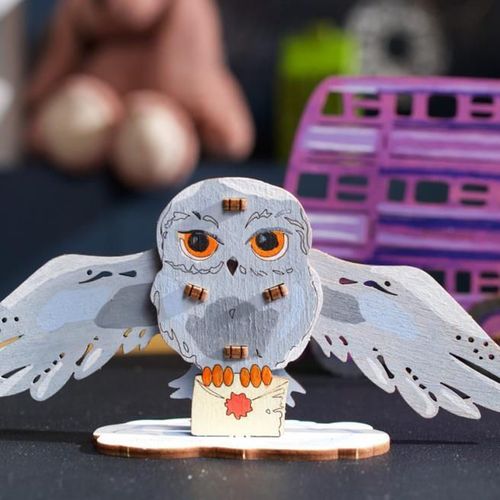 cumpără Puzzle Ugears 60898 3D Puzzle de colorat Hedwig în Chișinău 