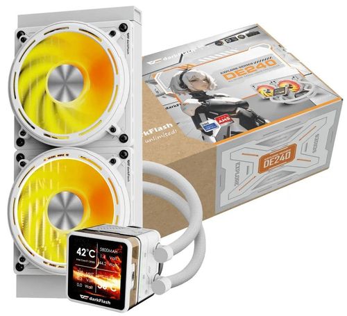 cumpără Cooler darkFlash DE240, White în Chișinău 