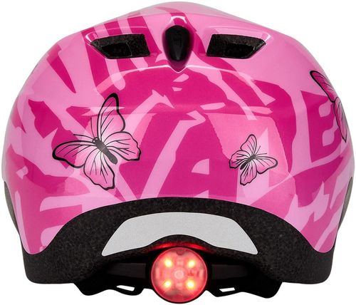 купить Защитный шлем Met-Bluegrass Elfo Pink Butterflies UN в Кишинёве 