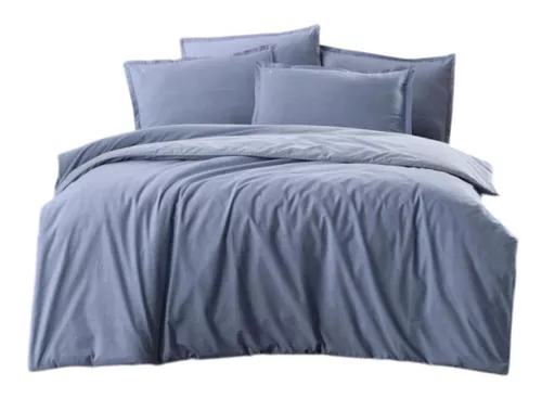 cumpără Lenjerie de pat Askona Постельное белье Comfy and Cosy Синий 200x220 în Chișinău 