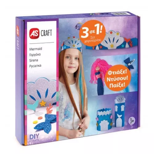 cumpără Set de creație As Kids 1038-31003 Craft Mermaid în Chișinău 