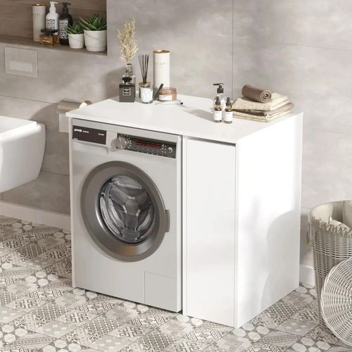 купить Стеллаж для стиральной машины Trendy SA1-W 93x88x60cm в Кишинёве 