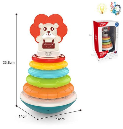 cumpără Jucărie ToyMall 005034 Piramidă cu muzică și lumină în Chișinău 