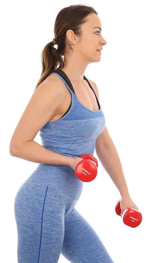 купить Гантель Enero Vinyl Dumbbell 3kg в Кишинёве 