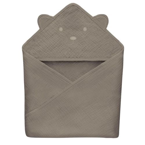 cumpără Accesoriu pentru baie Lionelo Prosop copii din muselina 80x80cm Beige Capuccino în Chișinău 