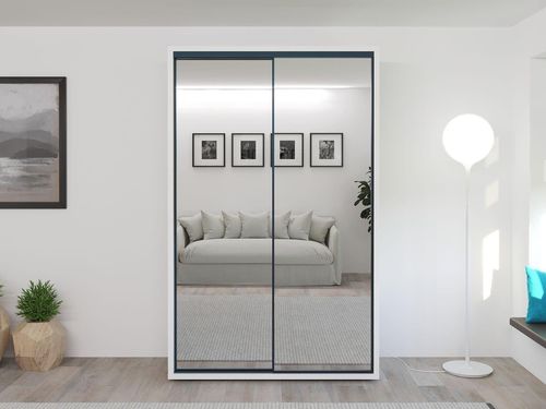 cumpără Dulap Bayro Parma 1400x2250x600 белый, купе în Chișinău 