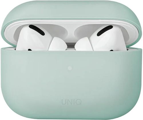 купить Чехол для наушников UNIQ Silicon Lino Hybrid Mint for AirPods 3rd Gen, Green в Кишинёве 