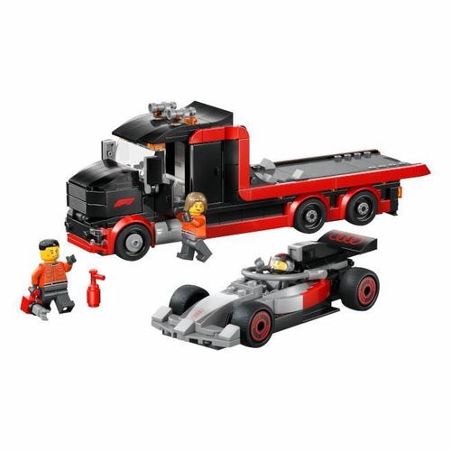 cumpără Set de construcție Lego 60493 City: Camion demonstrativ F1 cu o mașină de curse Audi F1 în Chișinău 