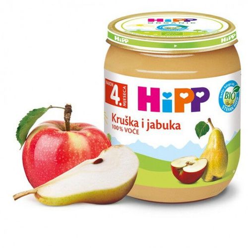 Пюре HIPP Яблоко-груша (4+ мес) 125 г 