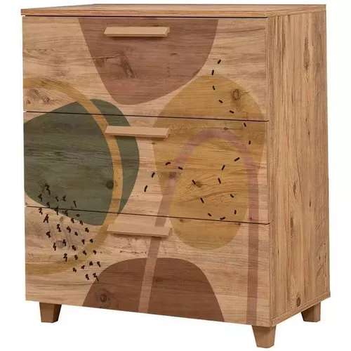 cumpără Comodă Trendy Leva Gravis, Pinul Atlantic, 80x95x43cm (GTR005840) în Chișinău 