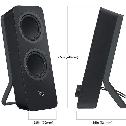 cumpără Logitech Z207 Black Bluetooth Stereo Speakers 2.0 ( RMS 5W, 2x2.5W satel.), 980-0001295 (boxe sistem acustic) în Chișinău 