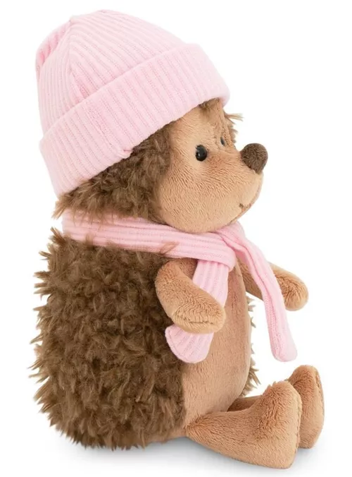 купить Мягкая игрушка Orange Toys OS001-219/15A Fluffy the Hedgehog in pink hat 15cm в Кишинёве 