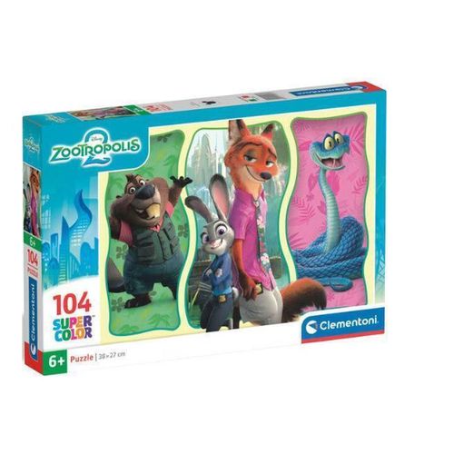 cumpără Puzzle Clementoni Puzzle 104 Zootopia 2 2025 (25081) în Chișinău 