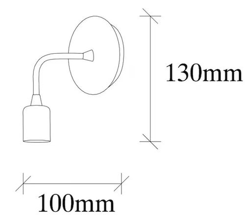 cumpără Candelabru de perete Trendy Lampa de perete Dartini-MR-736 10x13x10cm în Chișinău 