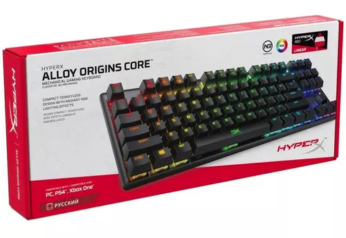 cumpără Tastatură gaming HyperX 639N9AA#ACB, Alloy Origins Core PBT Aqua (RU layout) în Chișinău 