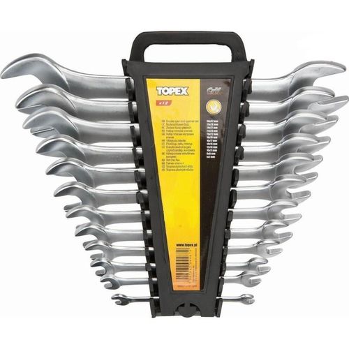 cumpără Set de unelte de mână Topex 35D657 сhei bilaterale 6-32mm (1set-12buc) în Chișinău 