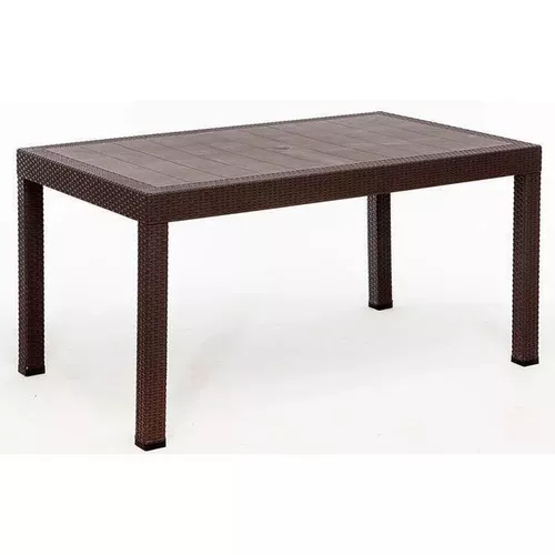 cumpără Mobilier pentru grădină Hydro S Masă Rattan, 120x70x75, Maro în Chișinău 