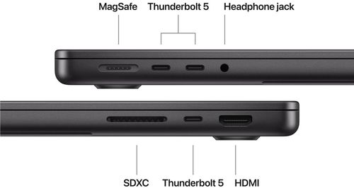 купить Ноутбук Apple MacBook Pro 14" M5 Pro 15c/16g RAM 24GB SSD 1TB Space Black MGDR4 в Кишинёве 