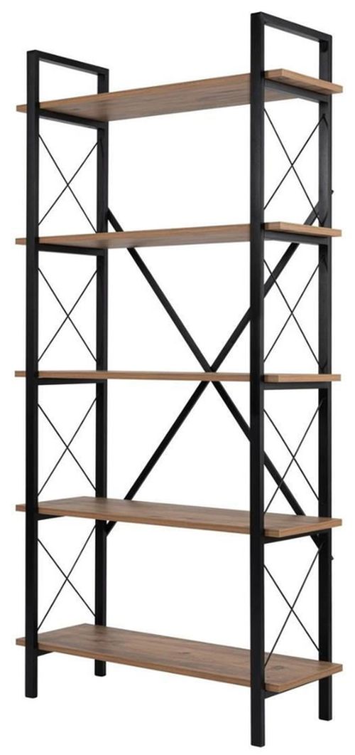 купить Офисный стеллаж Hanah Home Elysian Atlantic Pine Black в Кишинёве 