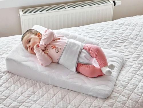 cumpără Cocon pentru bebelusi BabyJem 132 Salteluta pozitionator pentru bebelusi Baby Reflux Pillow Alba în Chișinău 