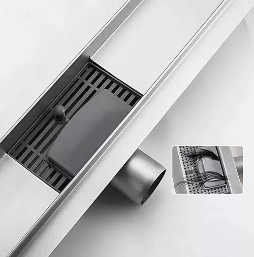 cumpără Rigolă de duș Gappo Rigola dus G 85007-2 INOX 70x500 în Chișinău 