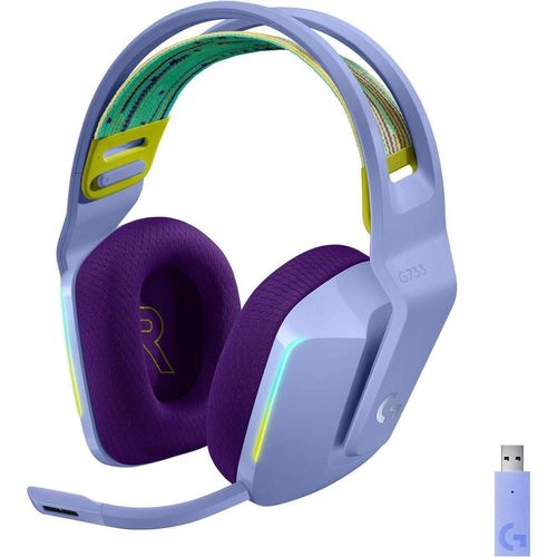 купить Наушники игровые Logitech G733 Lightspeed Wireless RGB Lilac в Кишинёве 