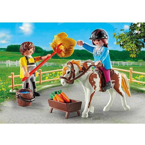 cumpără Set de construcție Playmobil PM70505 Starter Pack Horseback Riding în Chișinău 