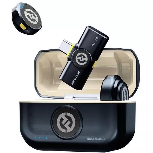 cumpără Microfon Hollyland Lark M2 with USB-C Plug / (Duo,Shine Charcoal) în Chișinău 