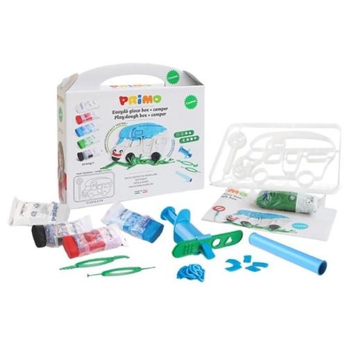 купить Набор для творчества Primo Crafts 2913CAMP Set de pasta pentru modelare cu accesorii Rulota в Кишинёве 